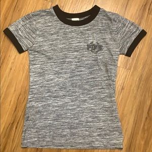 Heathered grey t-shirt from Pink Victoria’s Secret